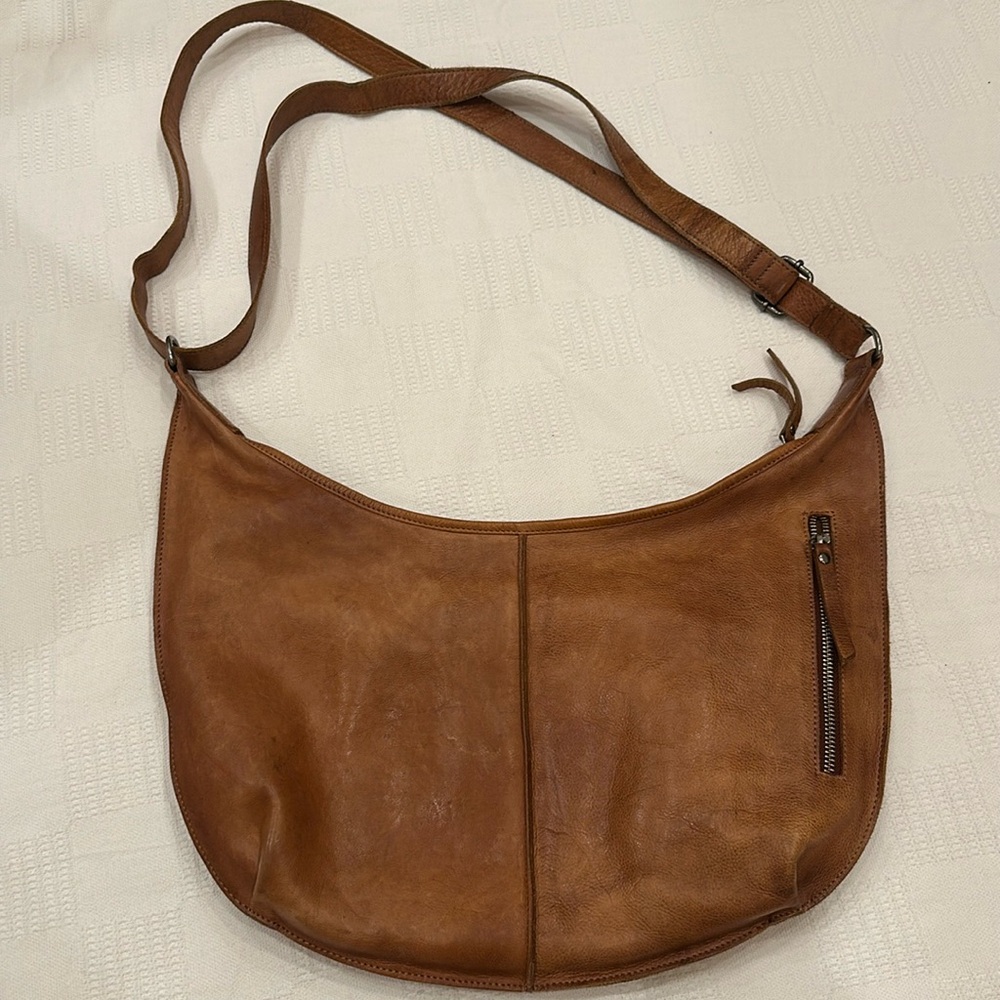 Latico NJ Genuine Leather Worth Hobo Sling Crossbody Bag